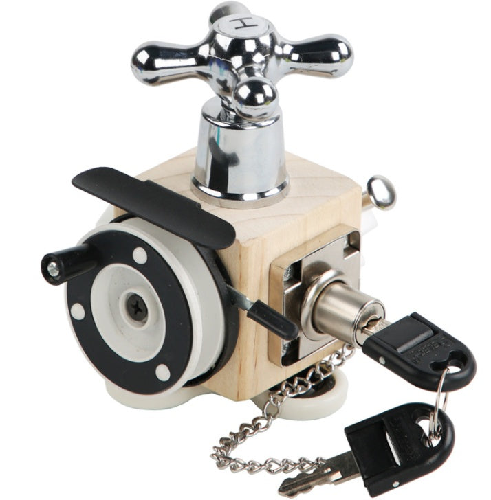 Children's Montessori Fun Life Busy Board Baby Multifunctional Treasure Box