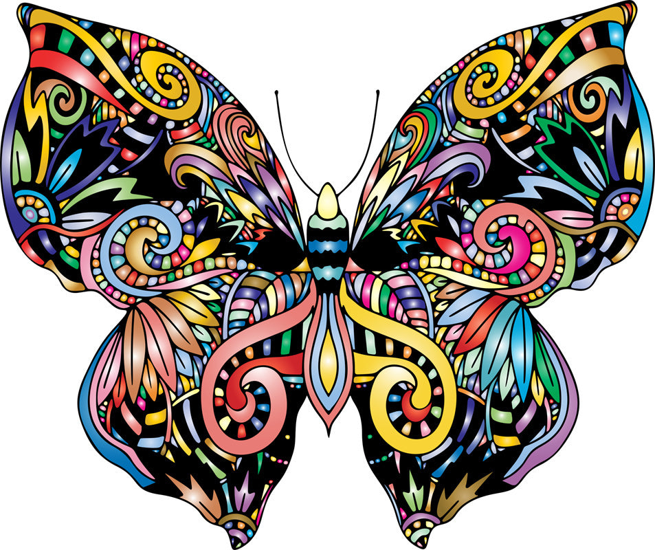 Colorful Butterfly Animal Wooden Puzzles