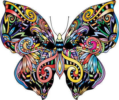 Colorful Butterfly Animal Wooden Puzzles