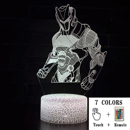 Game-Inspired LED Night Light Projector – Kids Sleep Lamp