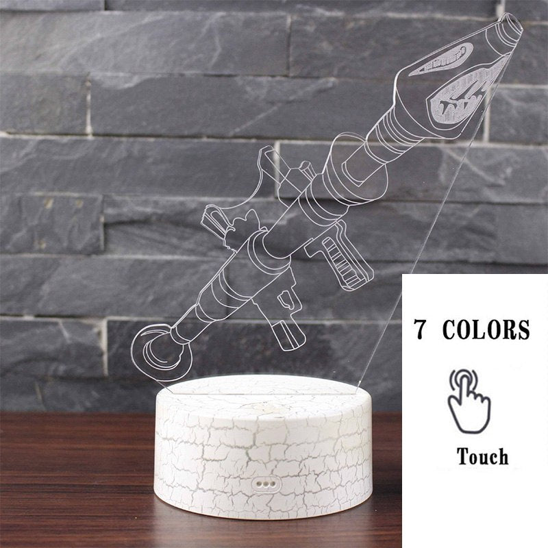 Game-Inspired LED Night Light Projector – Kids Sleep Lamp