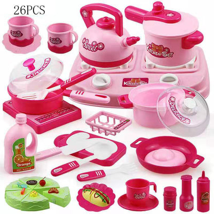 Children's  House Play Simulation Kitchen Toy Set