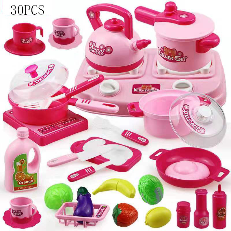 Children's  House Play Simulation Kitchen Toy Set