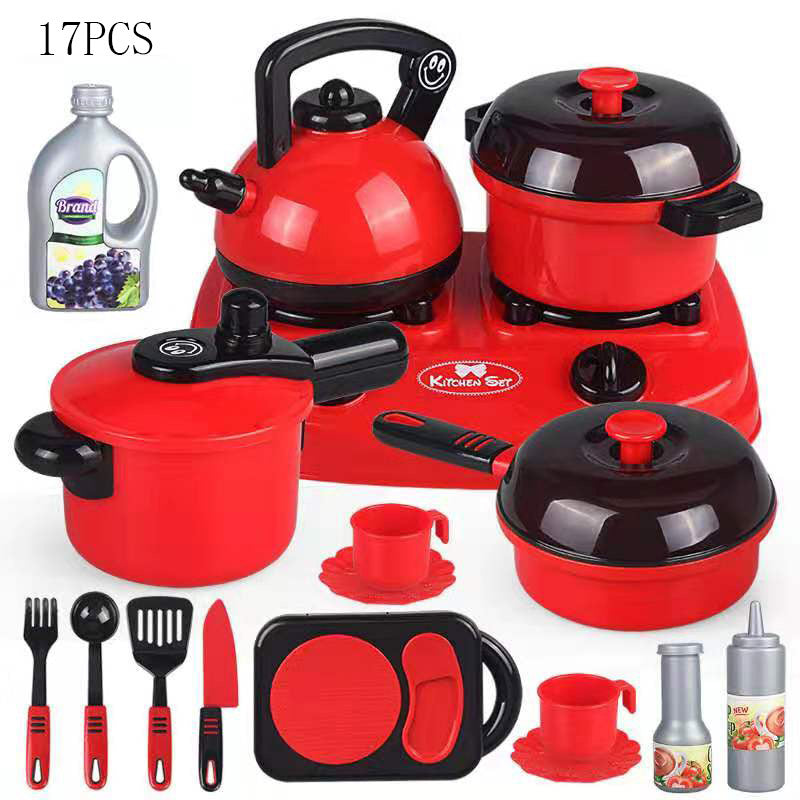 Children's  House Play Simulation Kitchen Toy Set