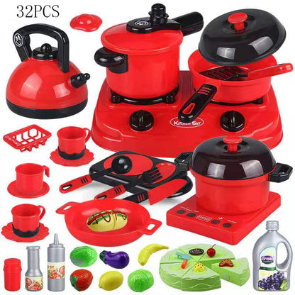 Children's  House Play Simulation Kitchen Toy Set