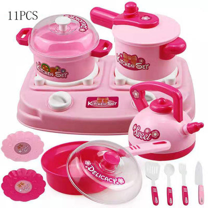 Children's  House Play Simulation Kitchen Toy Set