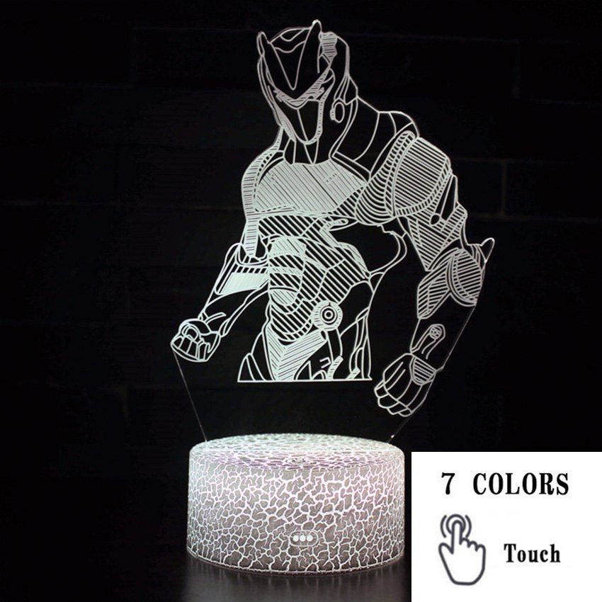 Game-Inspired LED Night Light Projector – Kids Sleep Lamp