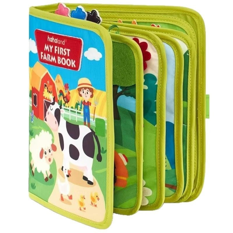 Quiet Book Children's Early Education Educational Felt Busy Board