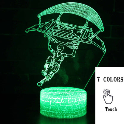 Game-Inspired LED Night Light Projector – Kids Sleep Lamp