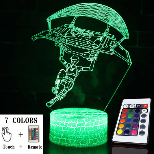 Game-Inspired LED Night Light Projector – Kids Sleep Lamp