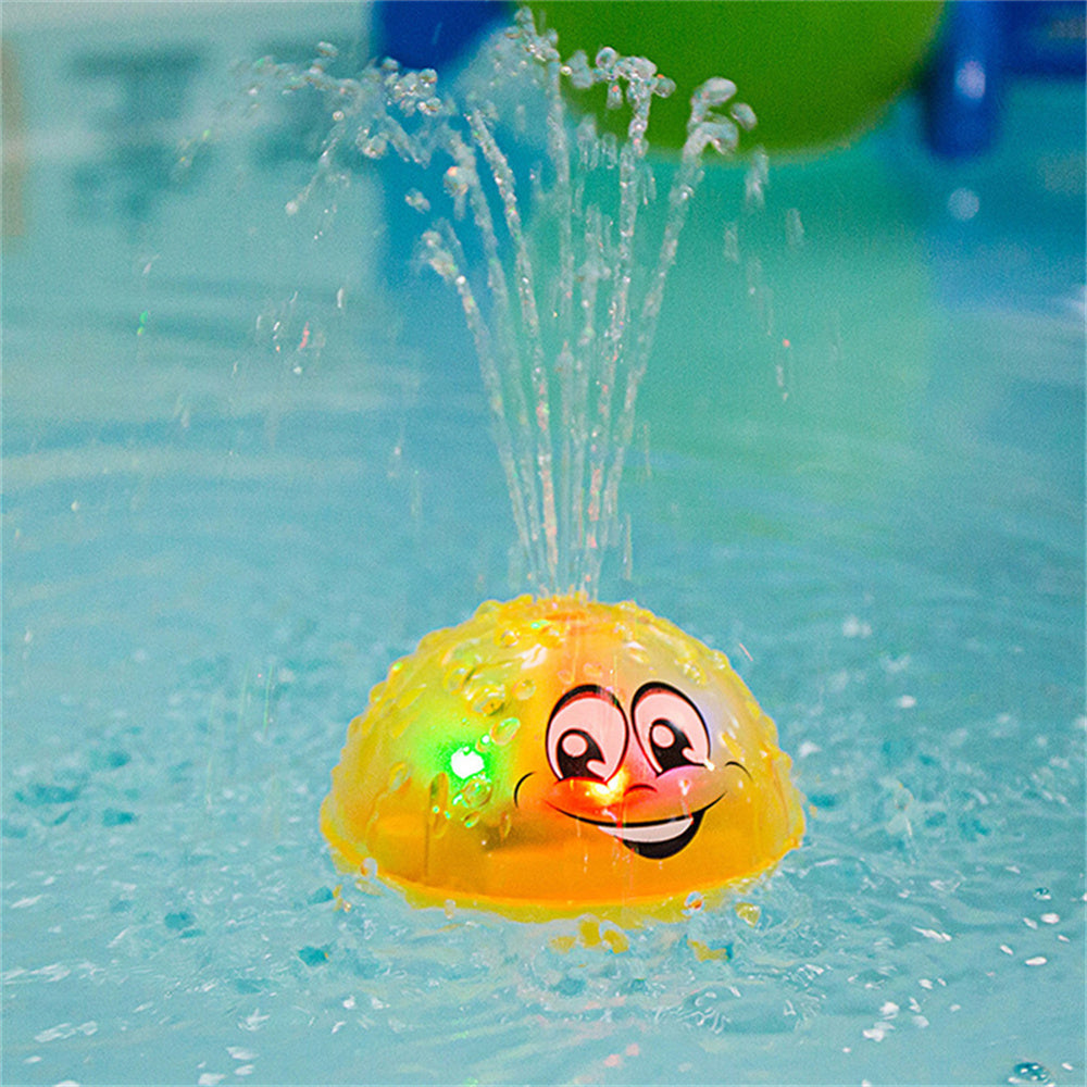 Rotating Spray Water Light Toy – Kids Pool & Shower Toy