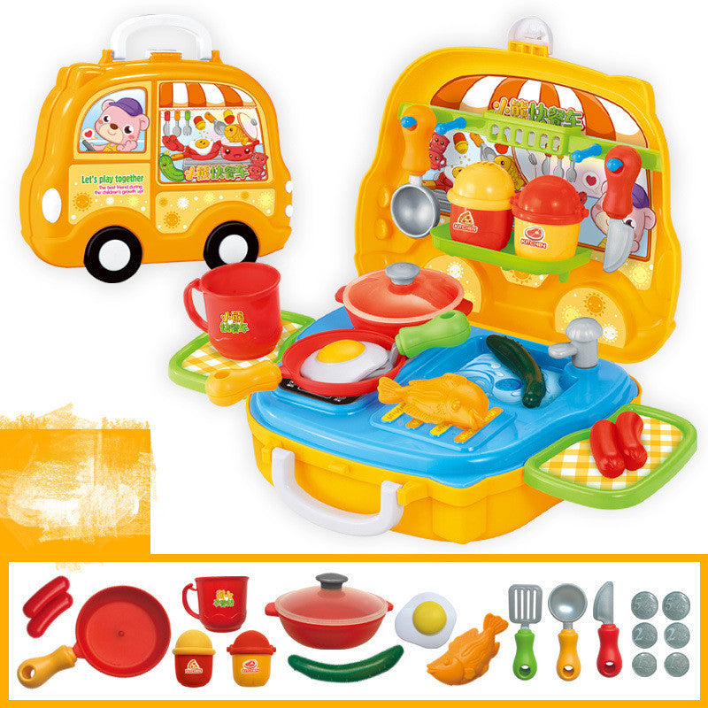 Dinosaur color mud play house toy