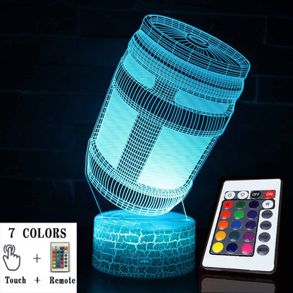 Game-Inspired LED Night Light Projector – Kids Sleep Lamp