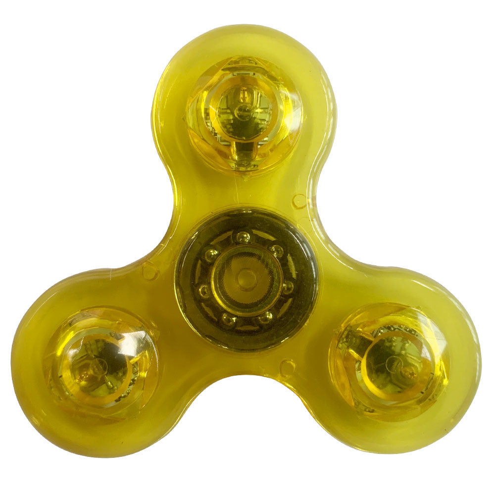 LED Light Fidget Spinner – Glow-in-the-Dark Stress Relief Toy