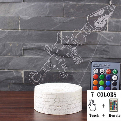Game-Inspired LED Night Light Projector – Kids Sleep Lamp