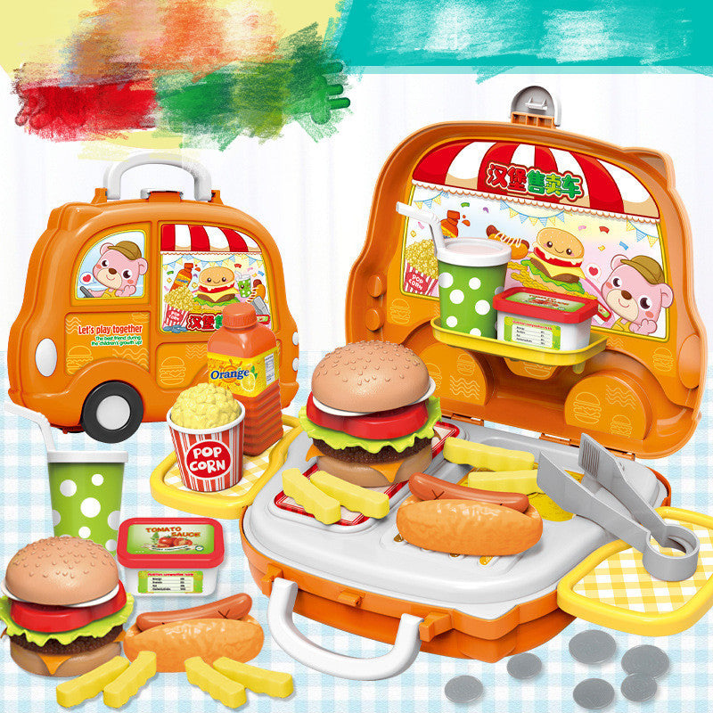 Dinosaur color mud play house toy