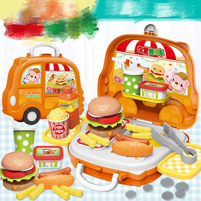 Dinosaur color mud play house toy