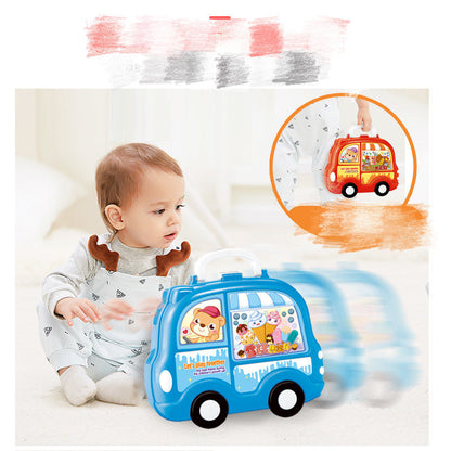 Dinosaur color mud play house toy