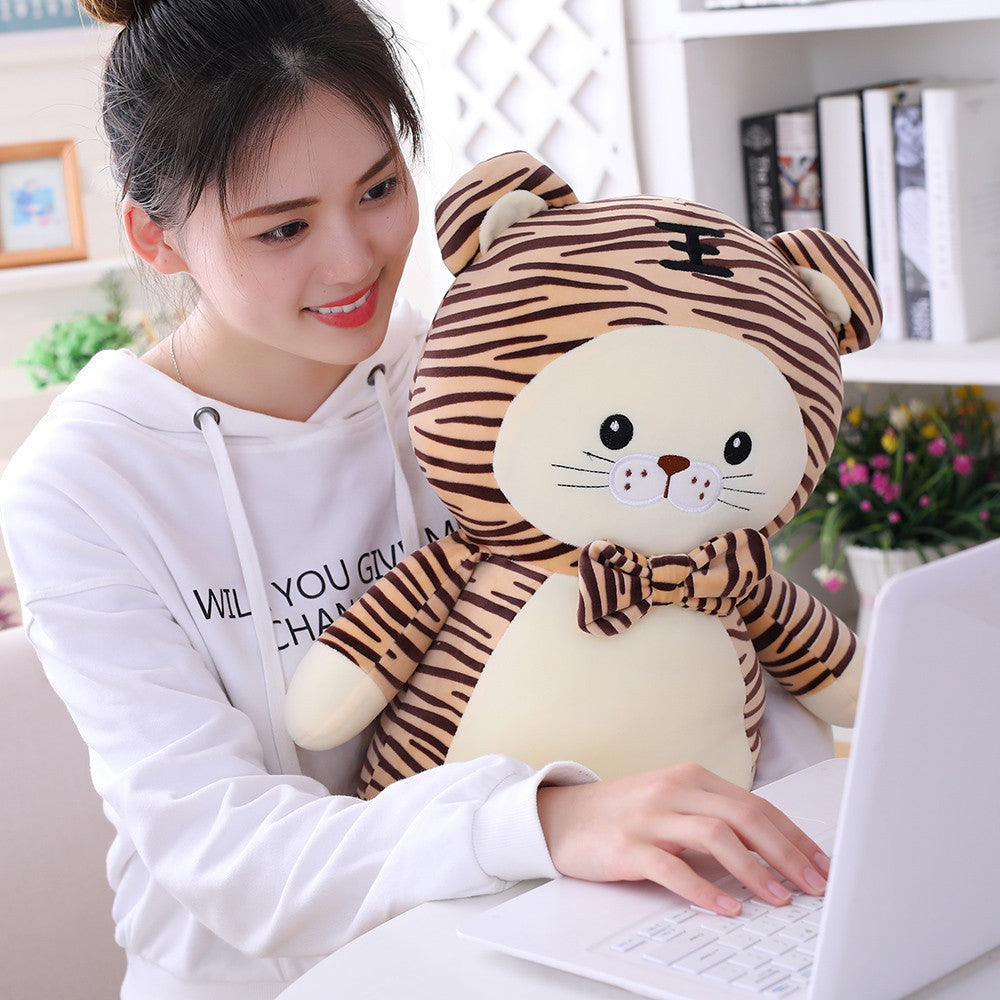 Cute tiger stuffed toy doll