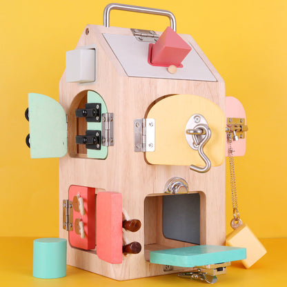 Discovery House Busy Board Children's Training Unlock Key Shape Matching