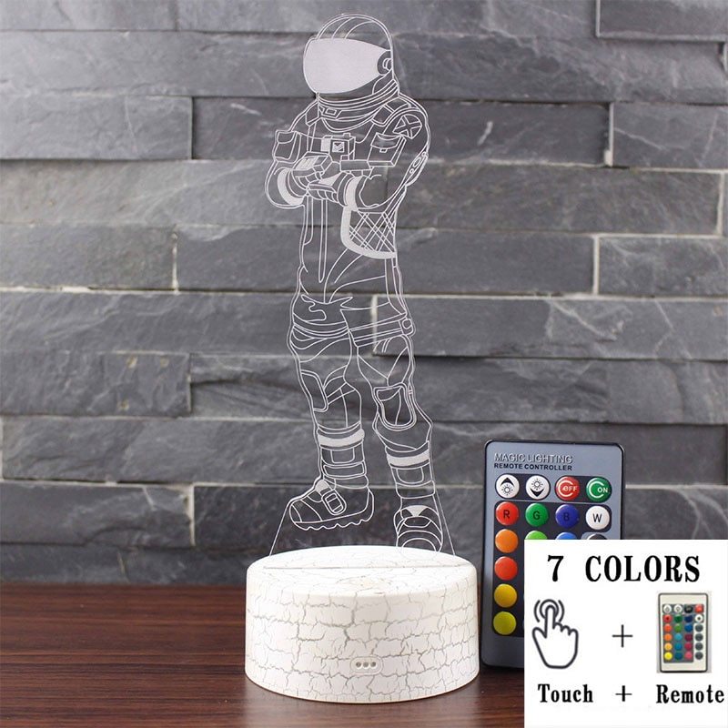 Game-Inspired LED Night Light Projector – Kids Sleep Lamp