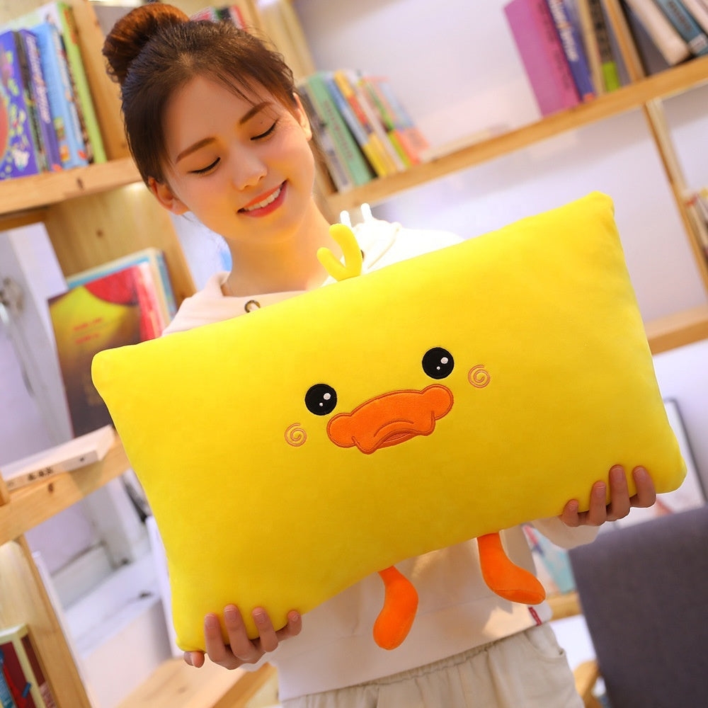 Little yellow duck stuffed toy