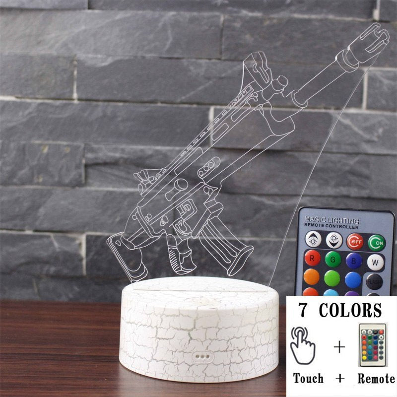 Game-Inspired LED Night Light Projector – Kids Sleep Lamp