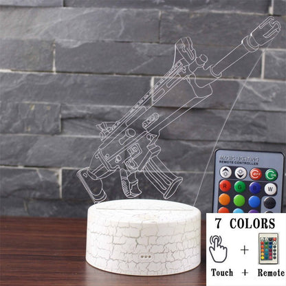 Game-Inspired LED Night Light Projector – Kids Sleep Lamp