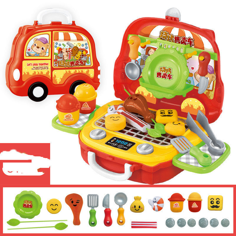 Dinosaur color mud play house toy