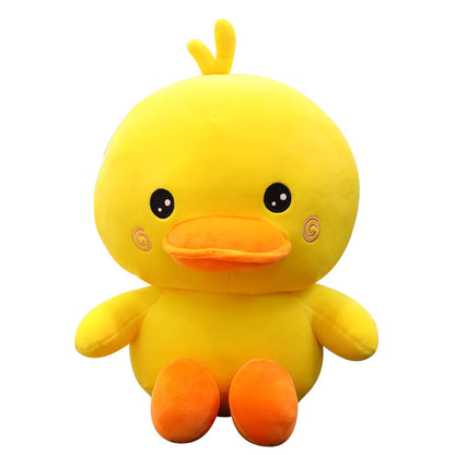 Little yellow duck stuffed toy