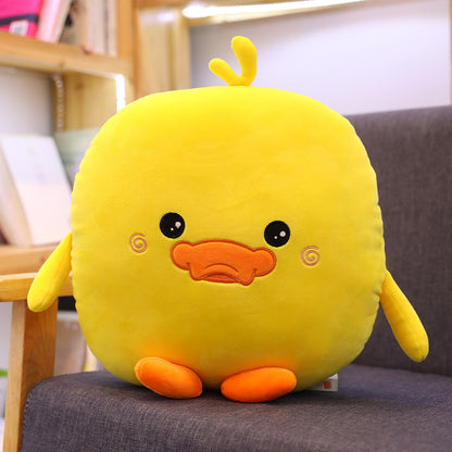 Little yellow duck stuffed toy
