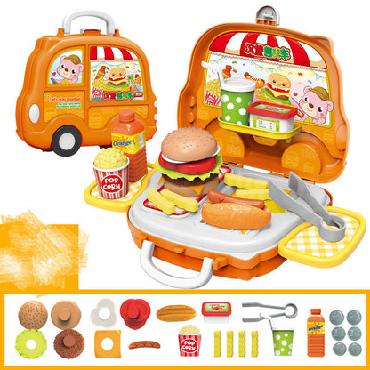 Dinosaur color mud play house toy