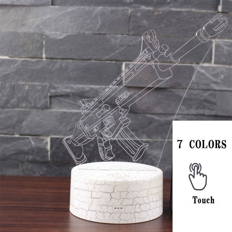 Game-Inspired LED Night Light Projector – Kids Sleep Lamp