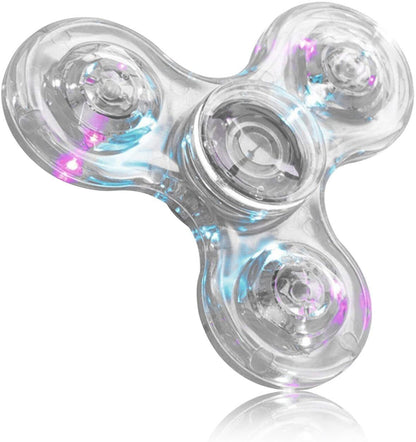 LED Light Fidget Spinner – Glow-in-the-Dark Stress Relief Toy