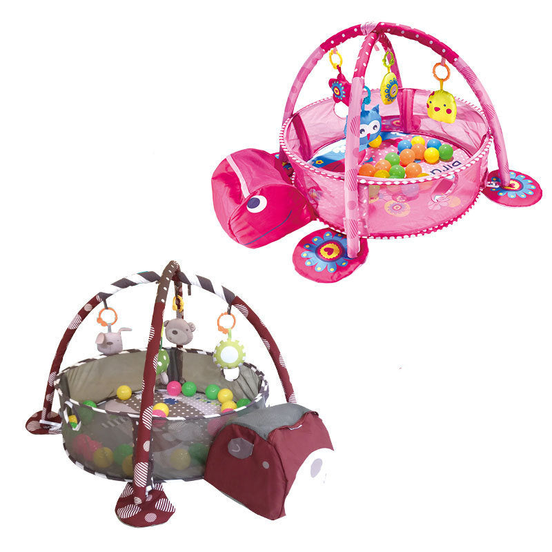 Baby Marine Ball Fence Gymnastic Rack Baby Multi-functional Crawling Mat Game Blanket Cross-border Amazon Toys Wholesale