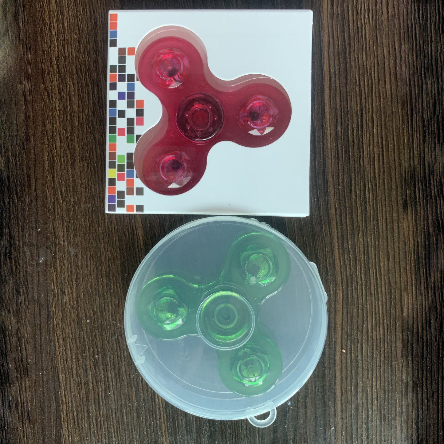 LED Light Fidget Spinner – Glow-in-the-Dark Stress Relief Toy