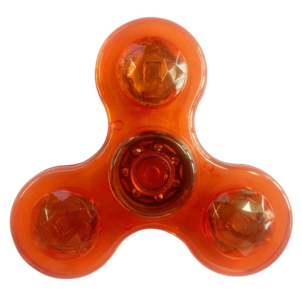 LED Light Fidget Spinner – Glow-in-the-Dark Stress Relief Toy