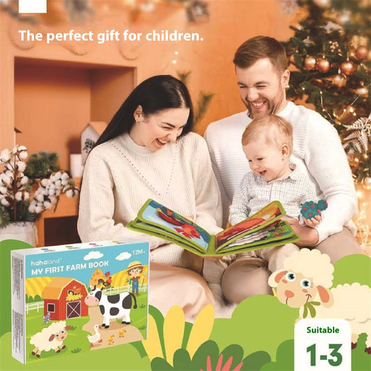 Quiet Book Children's Early Education Educational Felt Busy Board