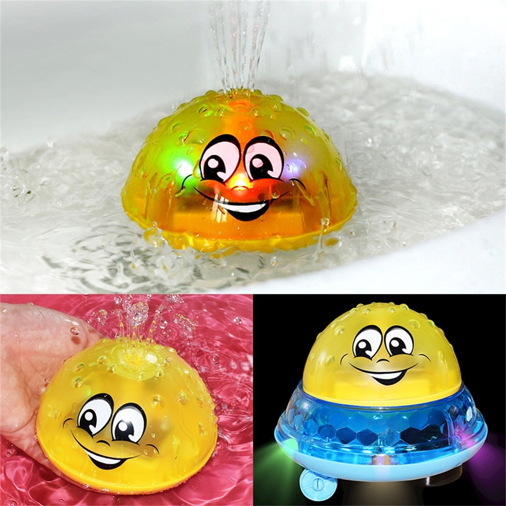 Rotating Spray Water Light Toy – Kids Pool & Shower Toy